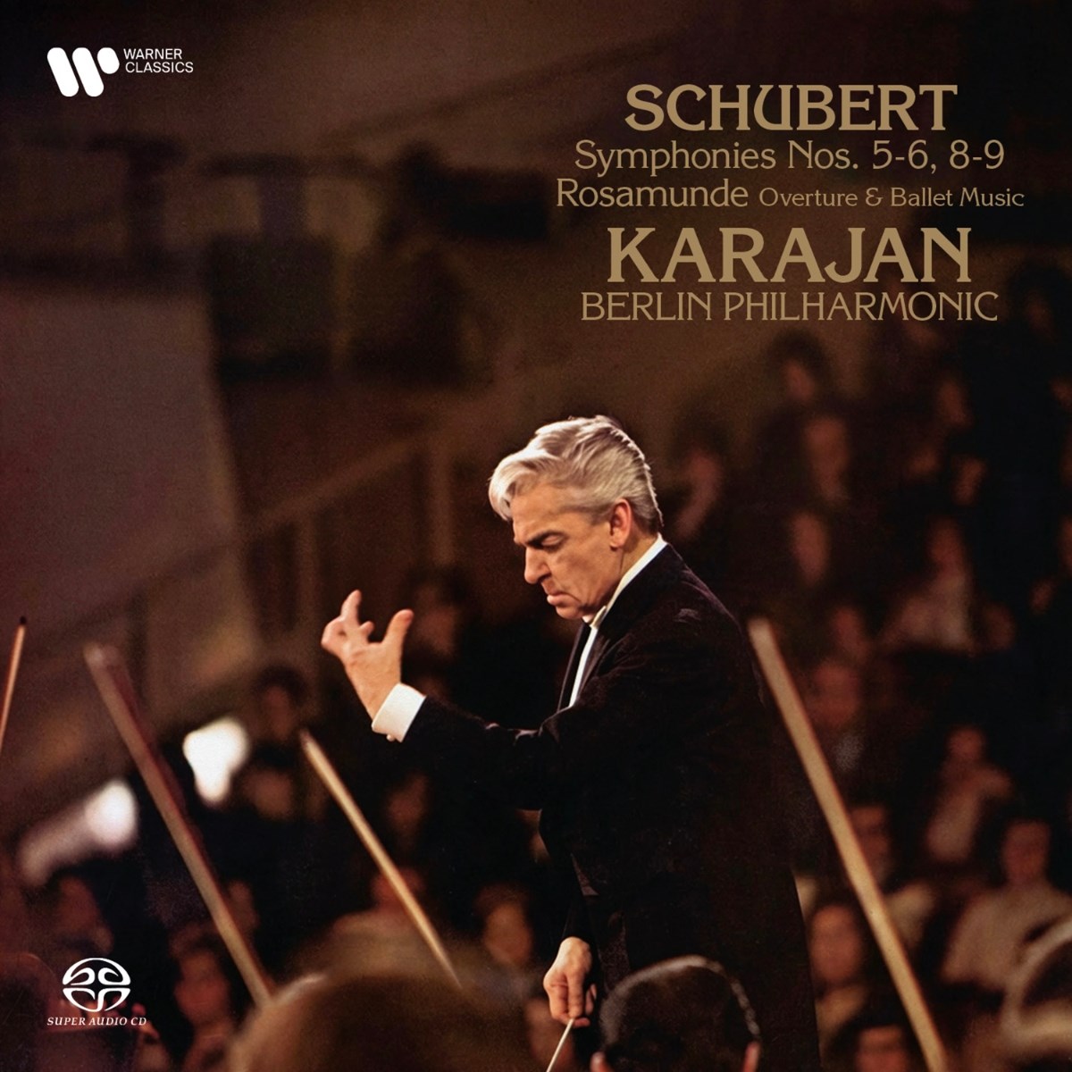 Berliner Philharmoniker & Herbert Von Karajan - Schubert: Symphonies Nos. 5-6, 8-9 / Rosamunde