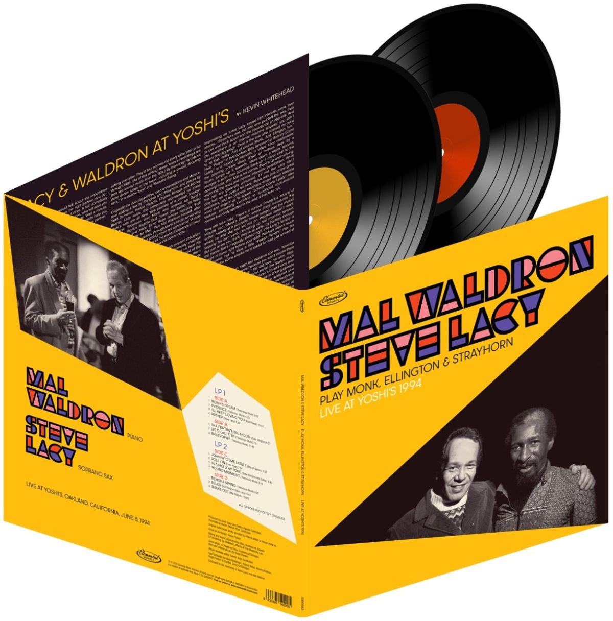 Afbeelding van Mal Waldron & Steve Lacy - Play Monk, Ellington & Strayhorn: Live At Yoshi's