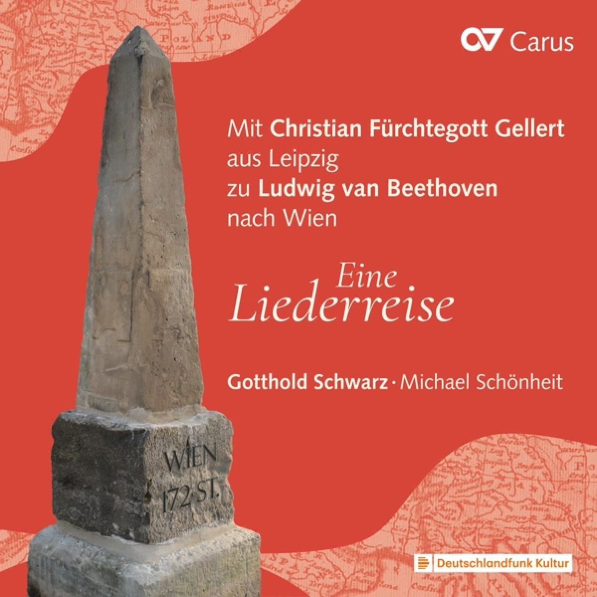 Afbeelding van Gotthold Schwarz & Michael Schönheit - Eine Liederreise (Mit Christian Fürchtegott Gellert Aus Leipzig Zu Ludwig Van Beethoven Nach Wien)