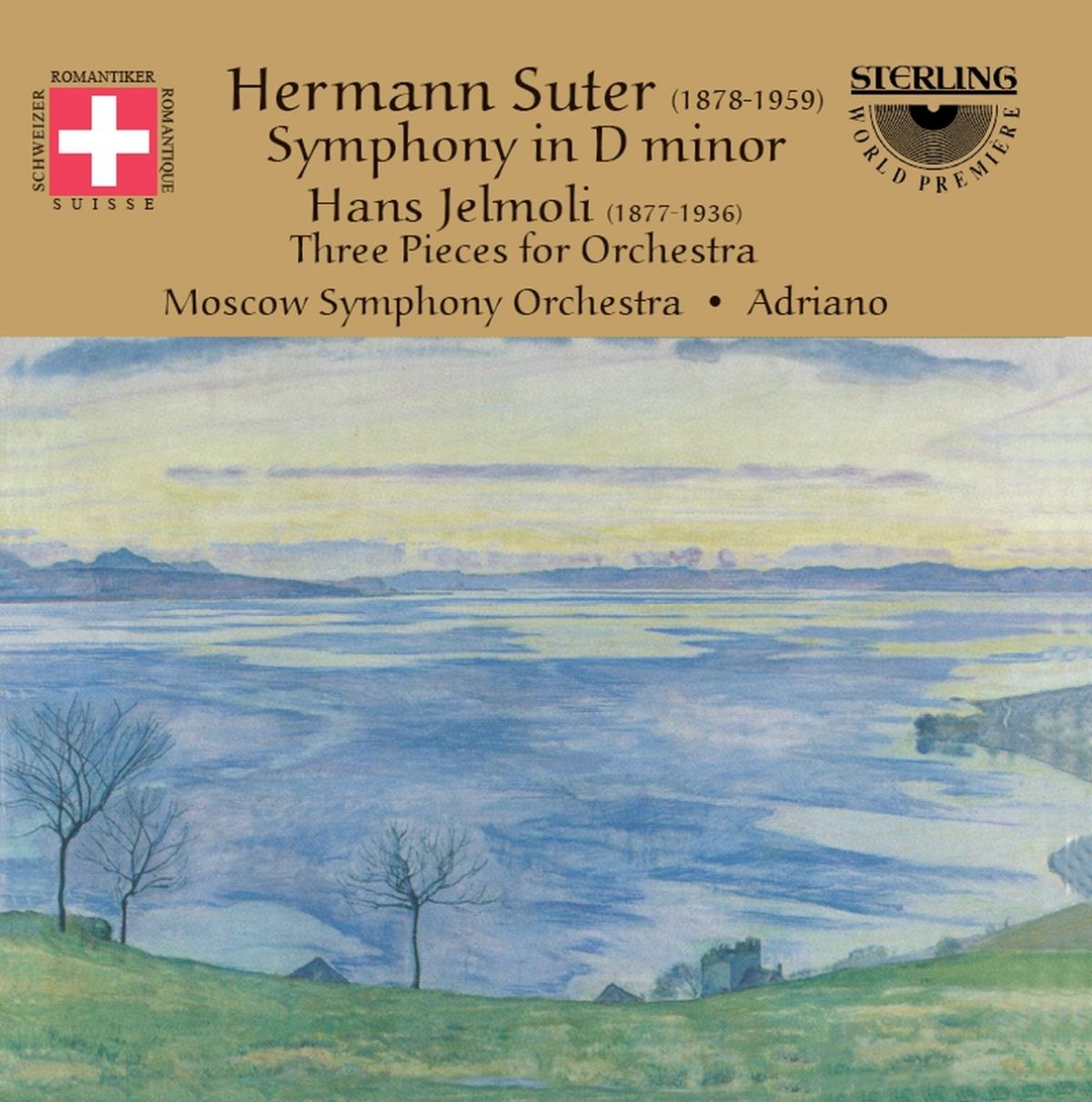 Afbeelding van The Moscow Symphony Orchestra, Adriano - Suster: Symphony In D Minor | Three Pieces For Orchestra