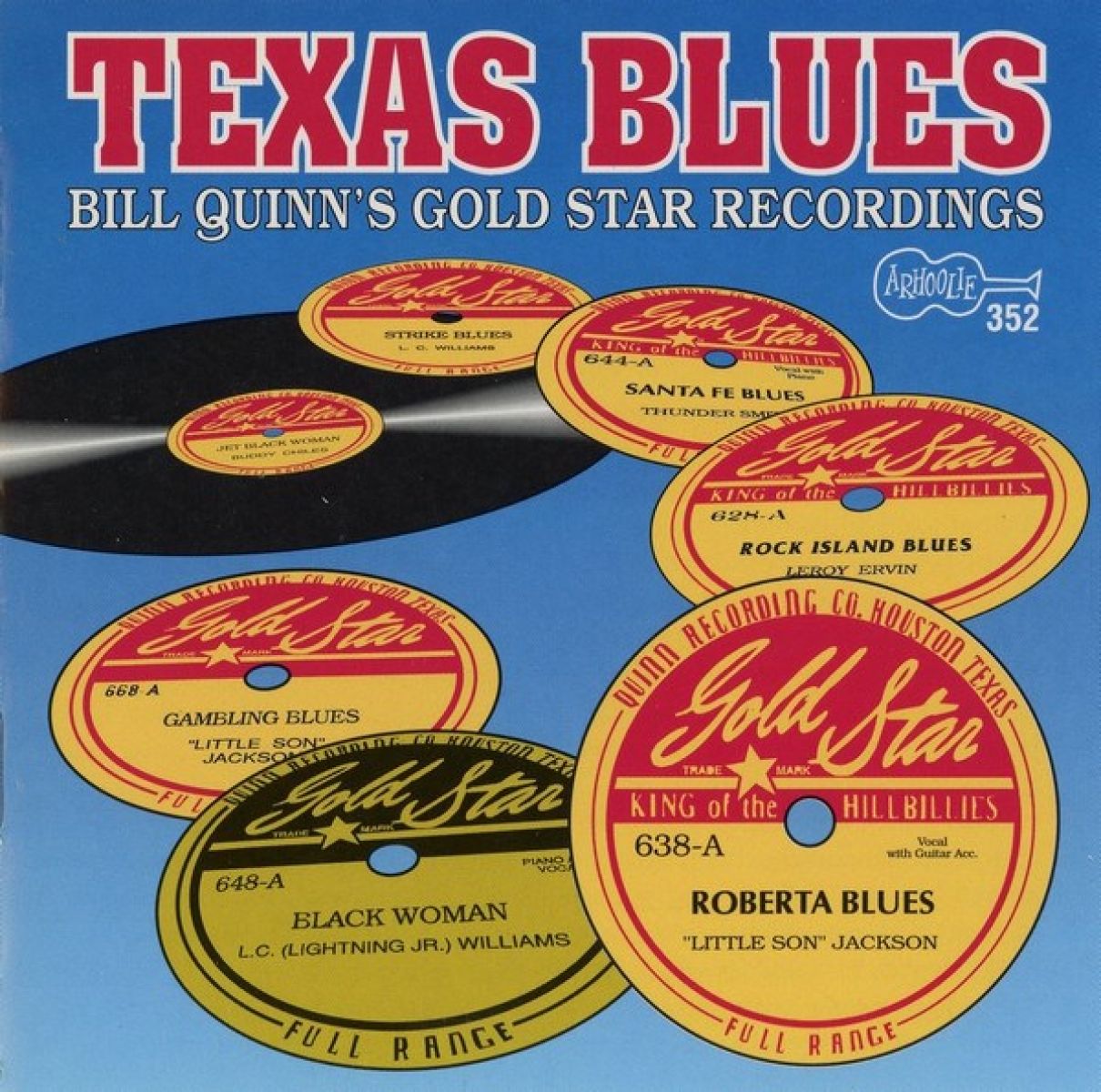 Afbeelding van Various Artists - Texas Blues: Bill Quinn's Gold Star Recordings