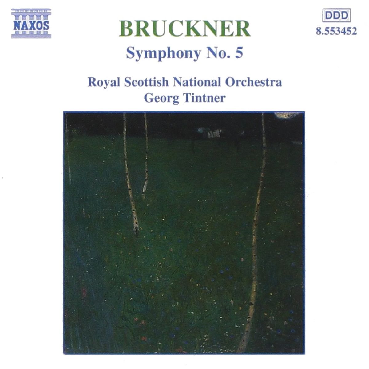 Afbeelding van Royal Scottish National Orchestra, Georg Tintner - Bruckner: Symphony No. 5