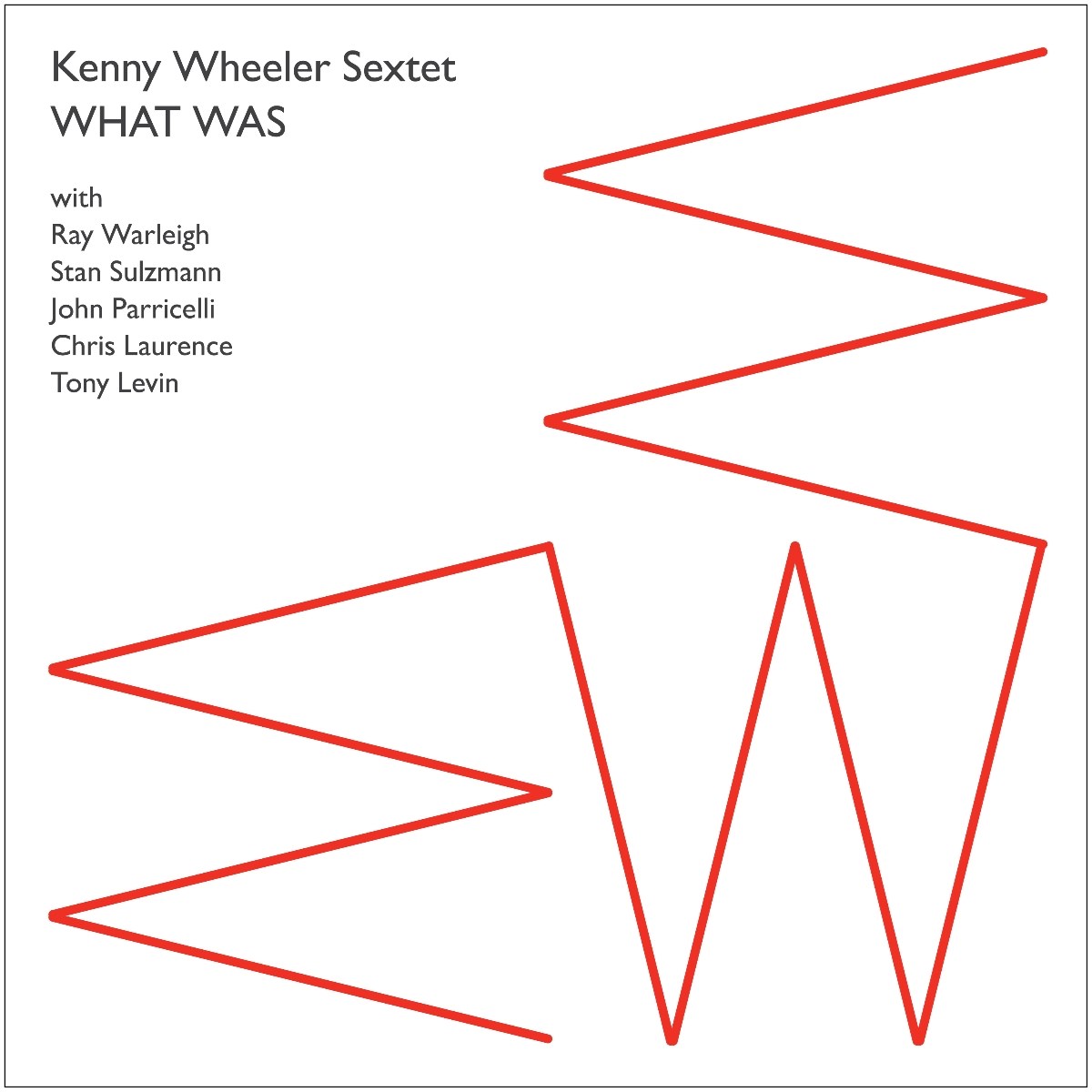 Afbeelding van Kenny Wheeler Sextet - What Was