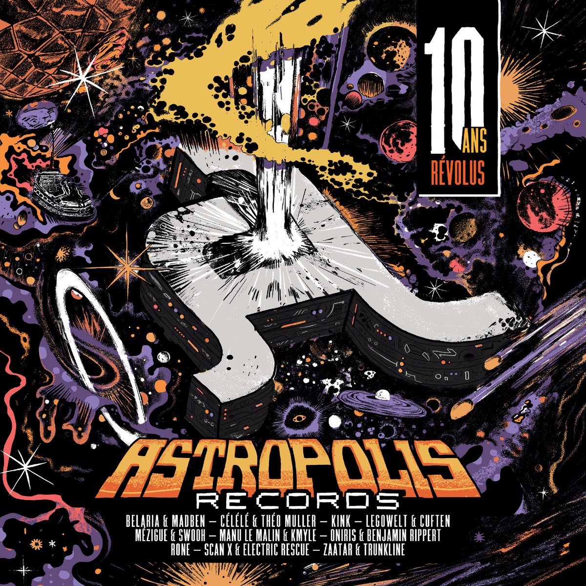 Afbeelding van Various Artists - 10 Ans Révolus
