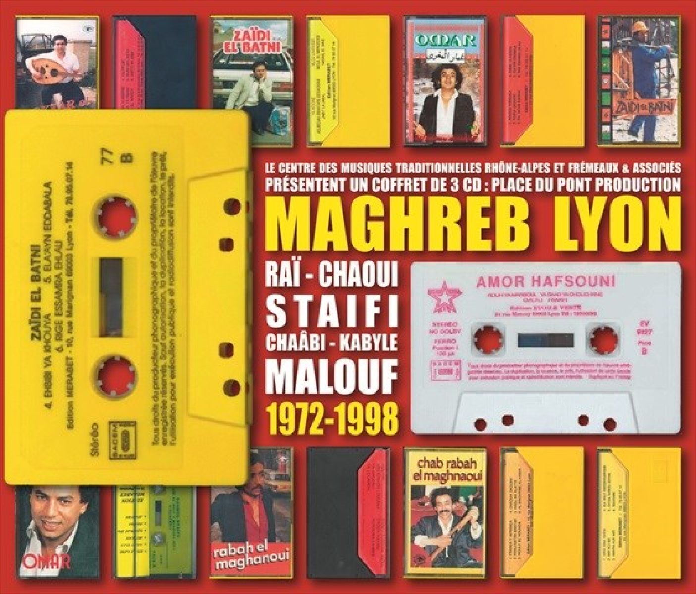Afbeelding van Various Artists - Maghreb Lyon 1972-1998