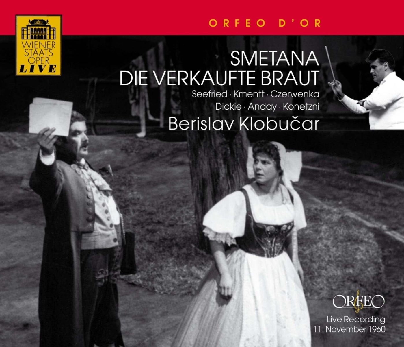 Afbeelding van Wiener Staatsoper, Berislav Klobucar - Smetana: Die Verkaufte Braut