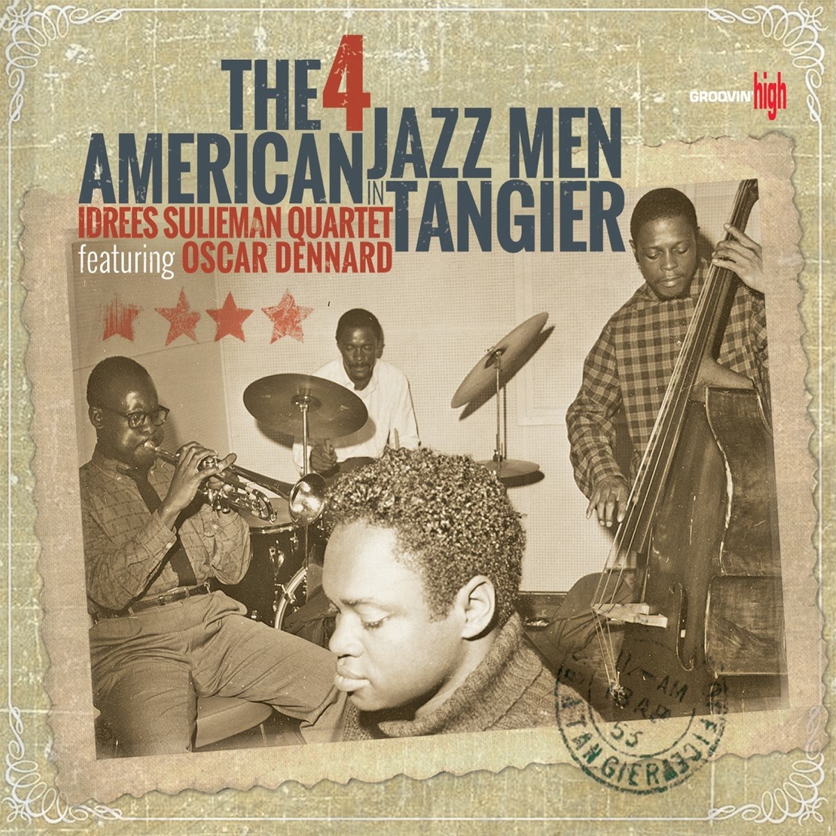 Afbeelding van Idrees Sulieman Quartet Featuring Oscar Dennard - The 4 American Jazz Men In Tangier