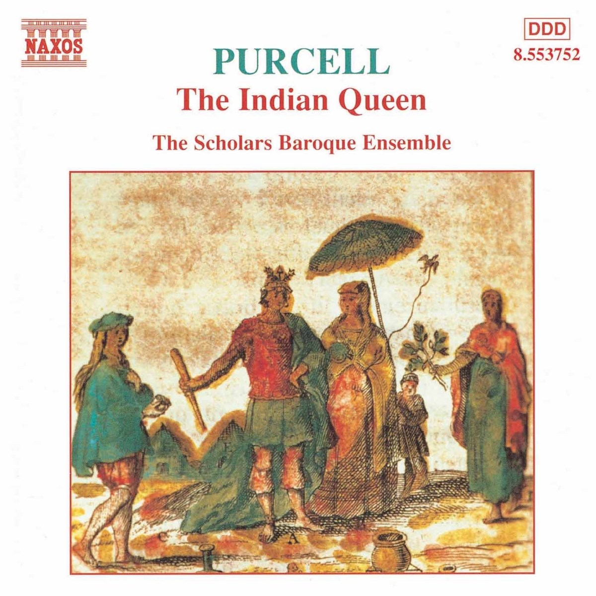 Afbeelding van The Scholars Baroque Ensemble - Purcell: The Indian Queen