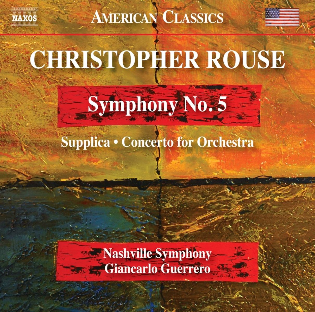 Afbeelding van Nashville Symphony Orchestra, Giancarlo Guerrero - Rouse: Symphony No.5, Supplica. Concerto For Orchestra