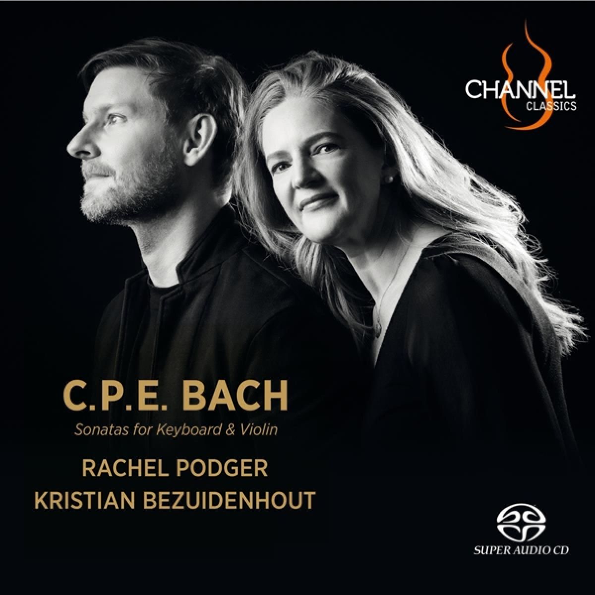 Afbeelding van Rachel Podger, Kristian Bezuidenhout - C.P.E. Bach: Sonatas For Keyboard & Violin