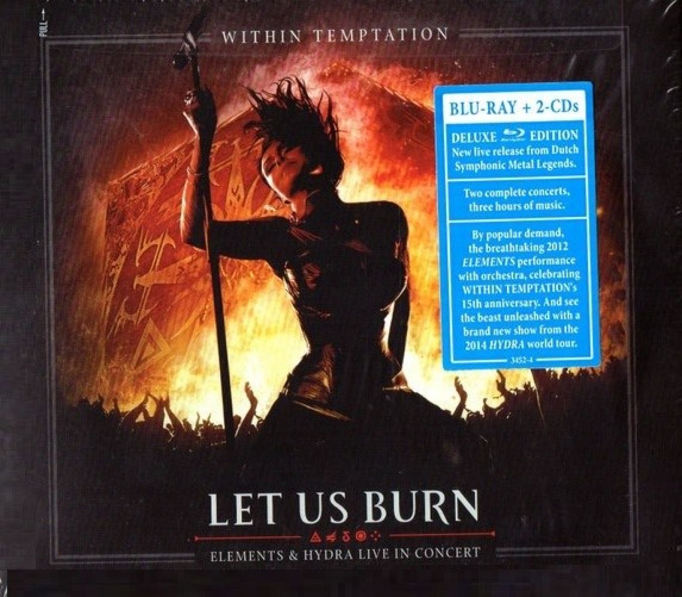 Afbeelding van Within Temptation - Let Us Burn (Elements & Hydra Live In Concert)