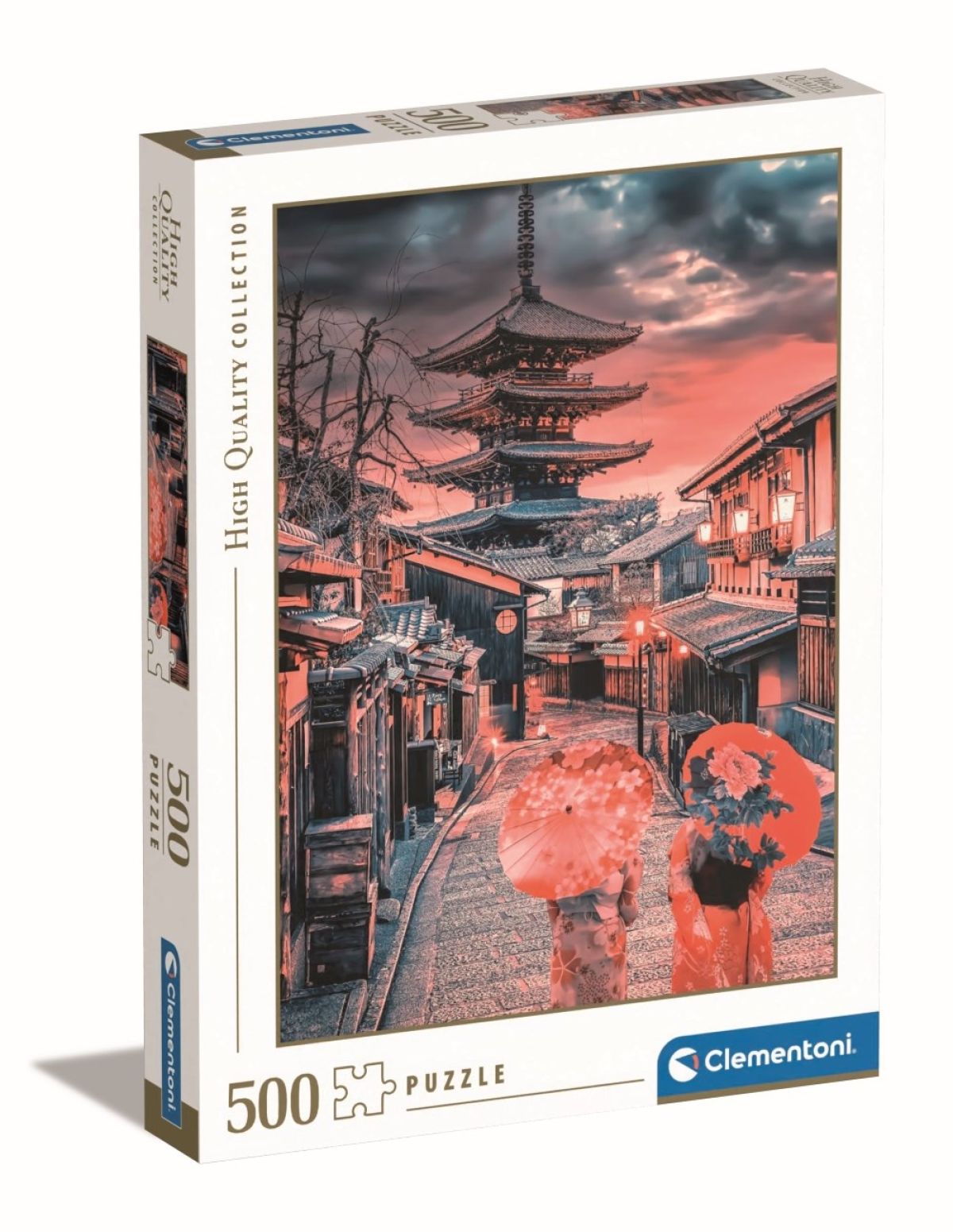 Afbeelding van Evening In Kyoto HQC (500 stukjes)