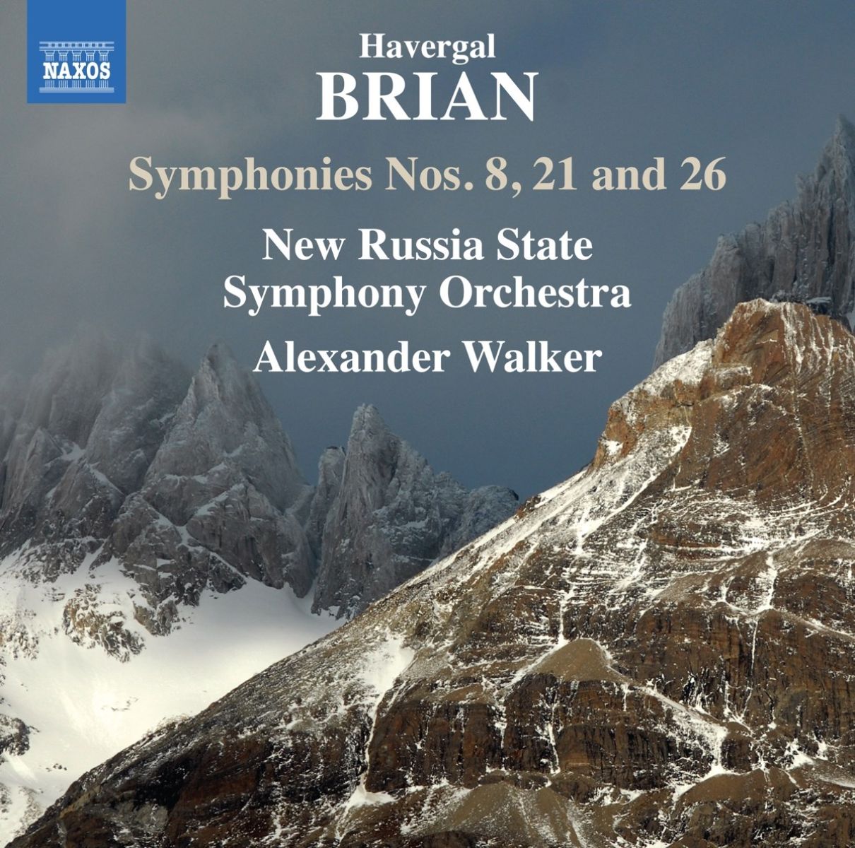 Afbeelding van New Russia State Symphony Orchestra, Alexander Walker - Brian: Symphonies Nos. 8, 21 And 26