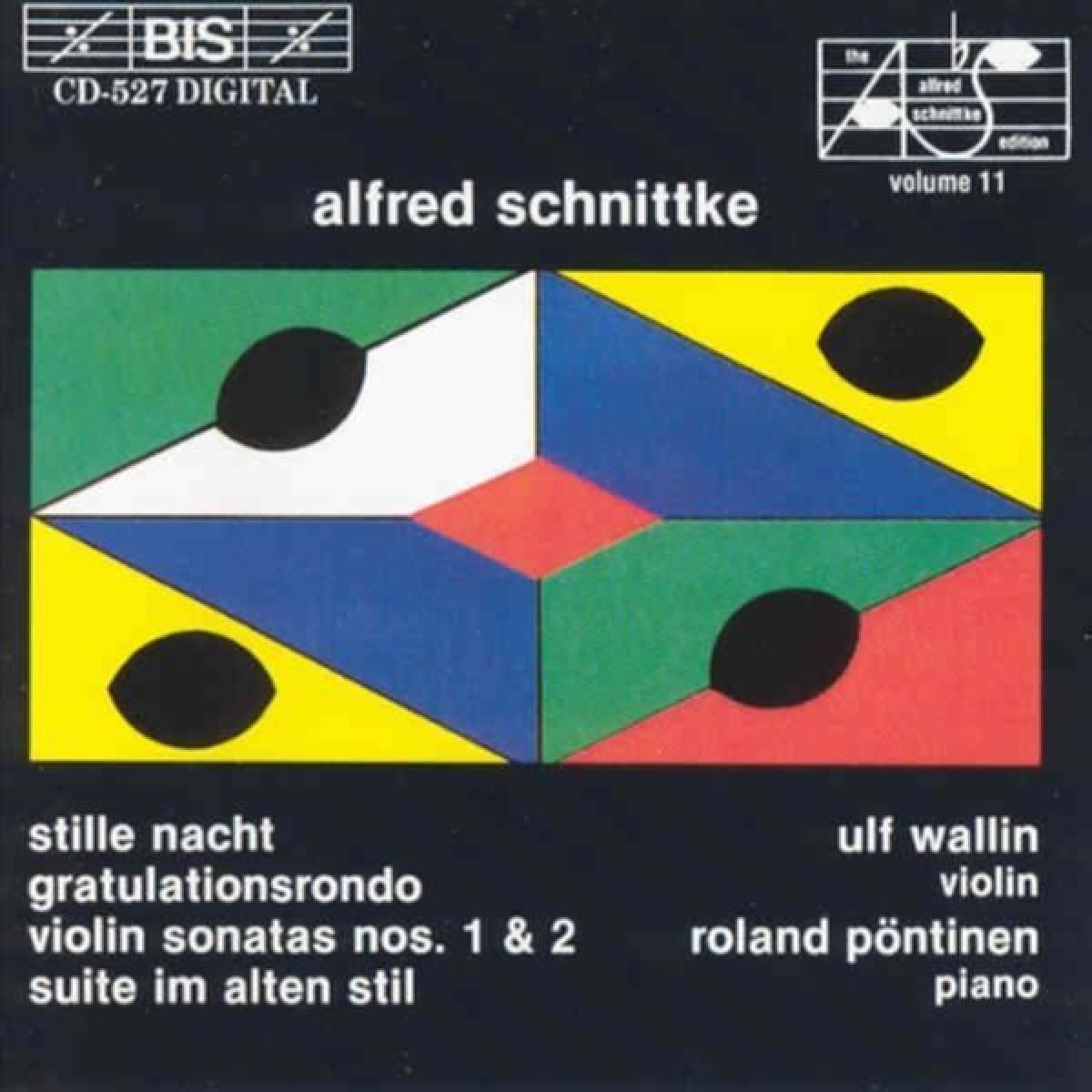 Afbeelding van Ulf Wallin & Roland Pöntinen - Schnittke: Violin Sonatas