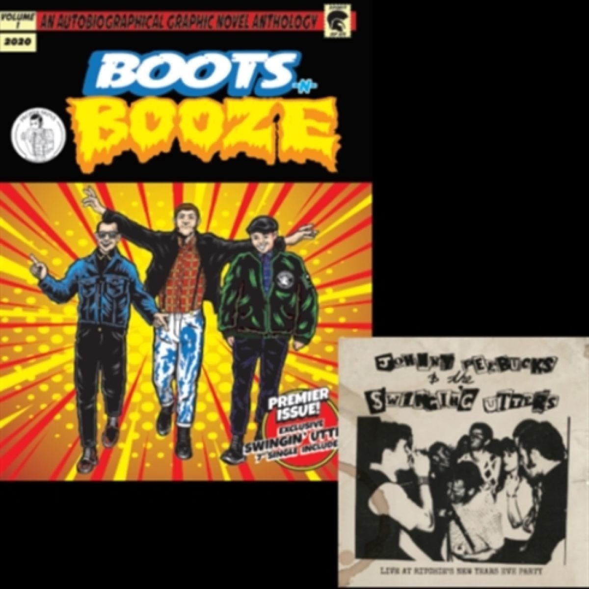 Afbeelding van Swingin' Utters - (Beers) Boots N Booze Comic