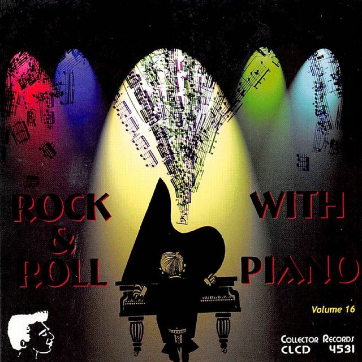 Afbeelding van Various Artists - Rock & Roll With Piano, Vol. 16