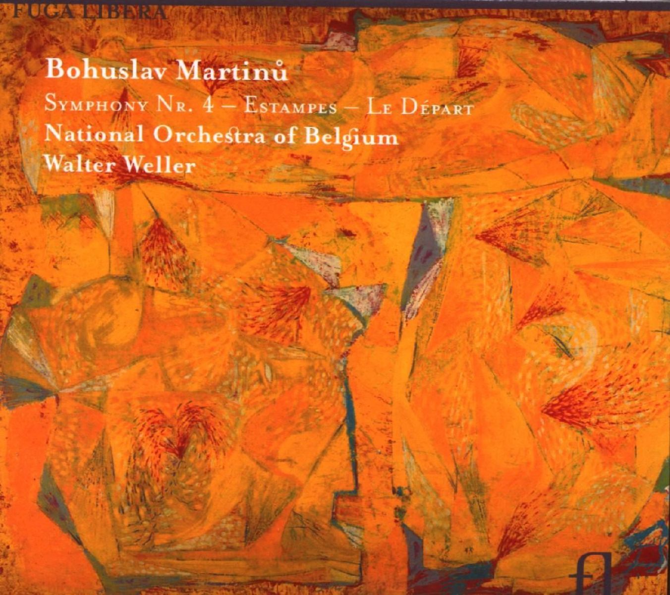 Afbeelding van Belgian National Orchestra, Walter Weller - Martinů: Symphony No.4