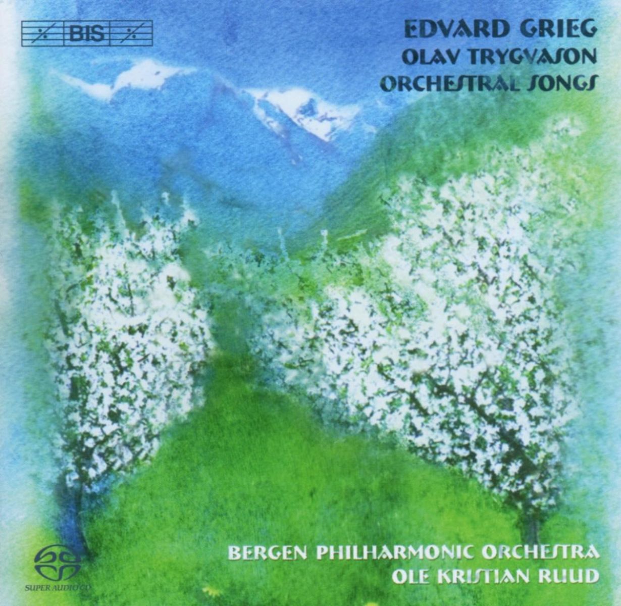 Afbeelding van Bergen Philharmonic Orchestra, Ole Kristian Ruud - Grieg: Olav Trygvason/Orchestral Songs