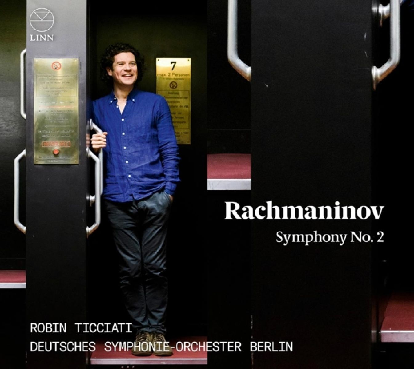 Afbeelding van Deutsches Symphonie-Orchester Berlin, Robin Ticciati - Rachmaninov: Symphony No.2