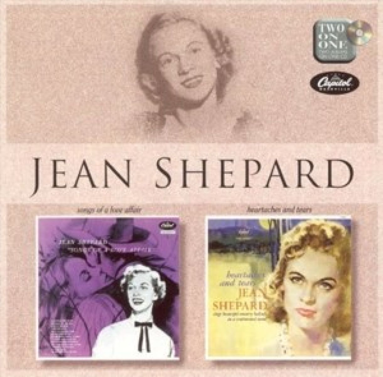 Jean Shepard - Songs Of A Love Affair/Heartaches And Tears