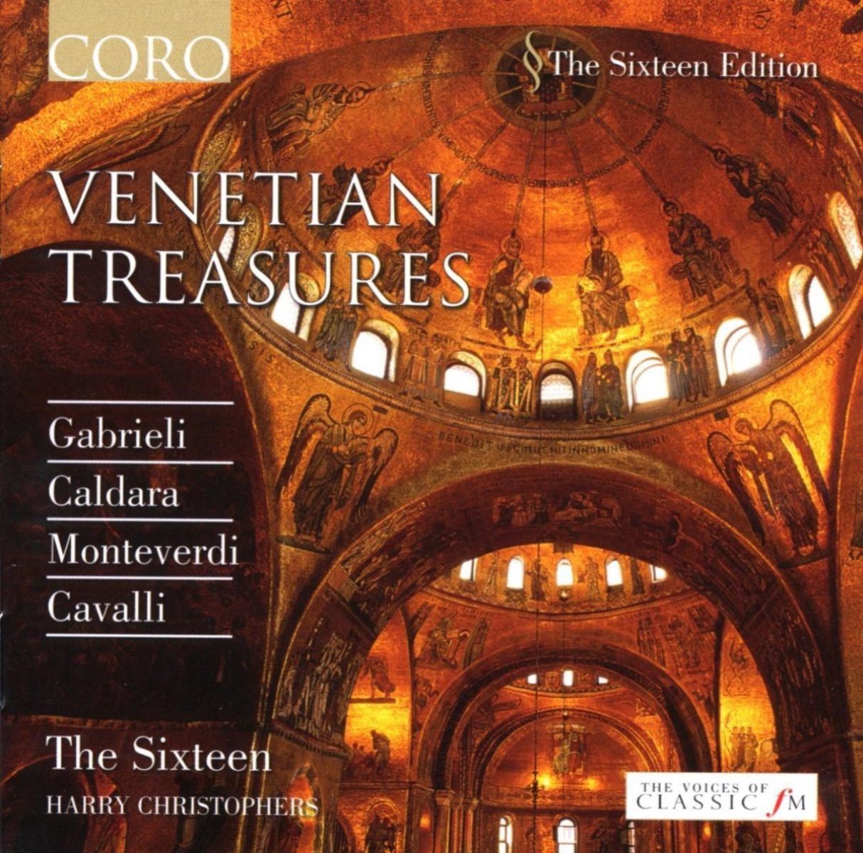 Afbeelding van The Sixteen, Harry Christophers - Venetian Treasures