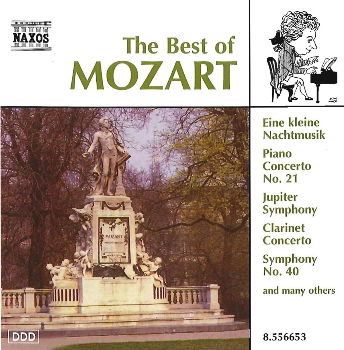 Afbeelding van Various Artists - The Best Of Mozart