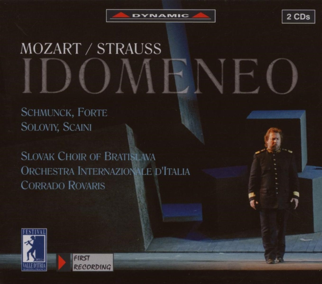 Afbeelding van Orchestra Internazionale D'Italia, Slovak Chamber Choir, Corrado Rovaris - Mozart/Strauss: Idomeneo