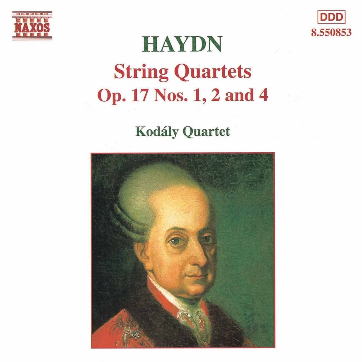 Afbeelding van Kodály Quartet - Haydn: String Quartets Op. 17 Nos. 1, 2, 4