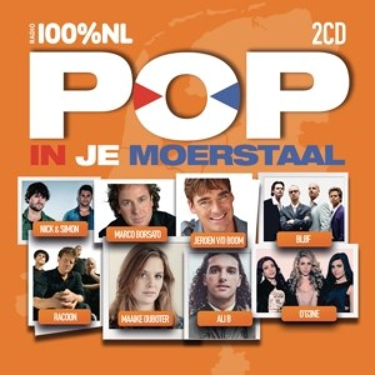 Afbeelding van Various Artists - Pop In Je Moerstaal