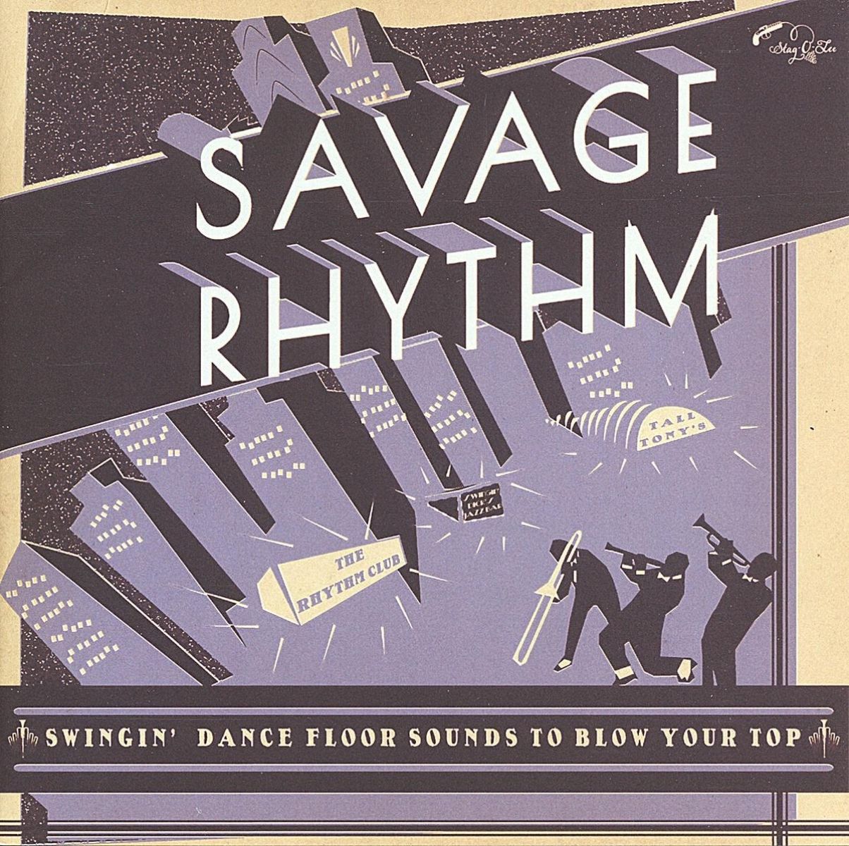 Afbeelding van Various Artists - Savage Rhythm - Swingin' Dance Floor Sounds To Blow Your Top
