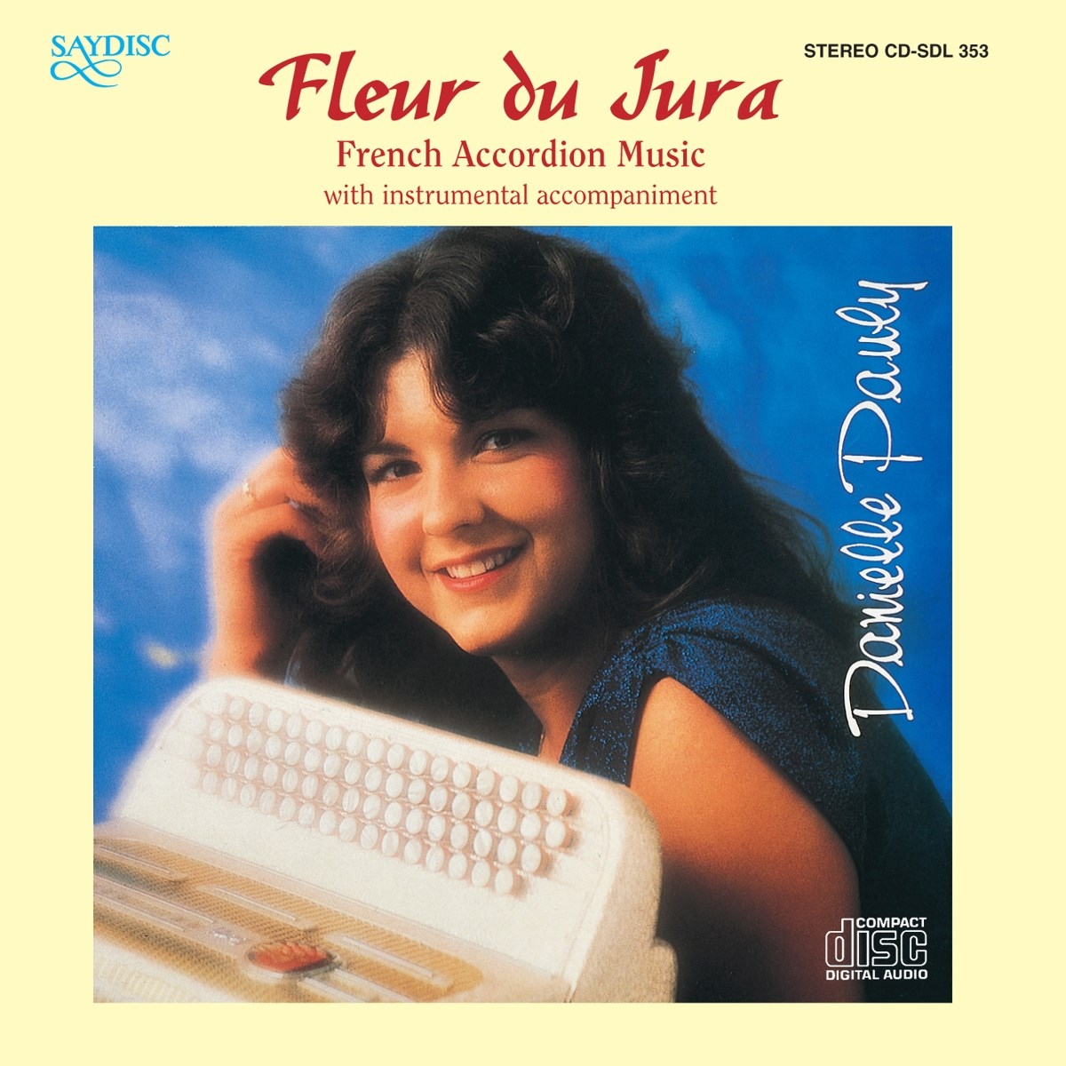 Afbeelding van Danielle Pauly - Fleur Du Jura - Accordion Music