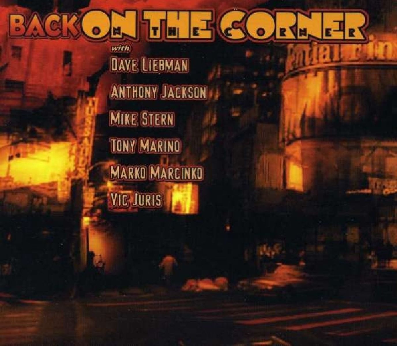 Afbeelding van Dave Liebman - Back On The Corner