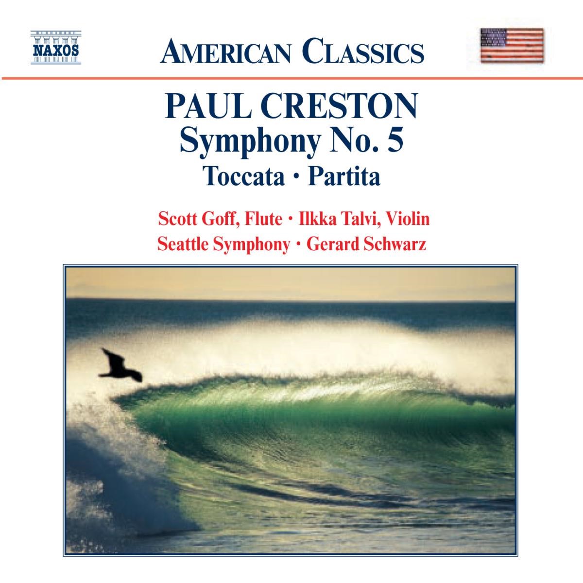Afbeelding van Scott Goff, Ilkka Talvi, Seattle Symphony, Gerard Schwarz - Creston: Symphony Nr.5 | Toccata Partita