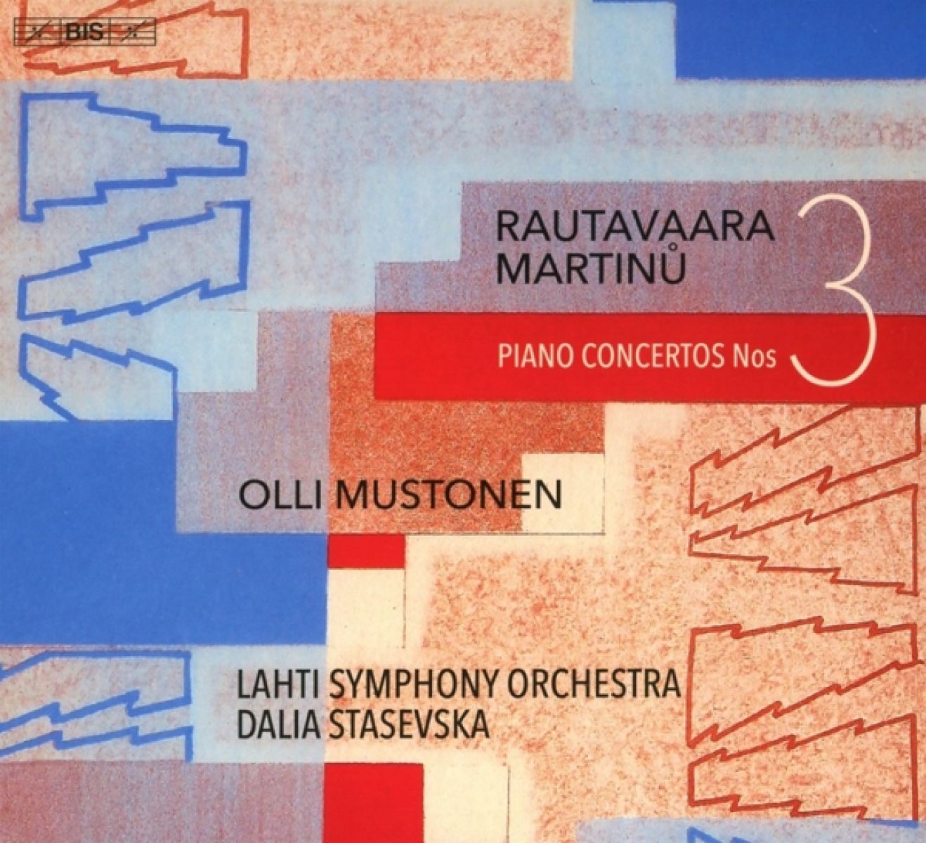 Afbeelding van Olli Mustonen, Lahti Symphony Orchestra, Dalia Stasevska - Piano Concertos No. 3