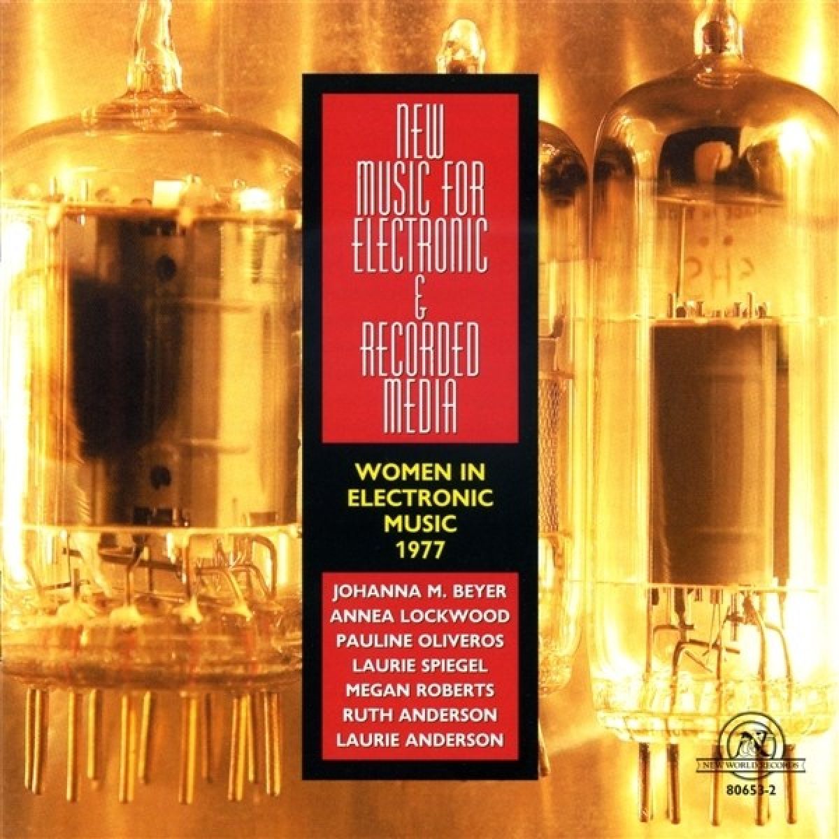 Afbeelding van Various Artists - New Music For Electronic & Recorded Media. Women In Electronic Music - 1977