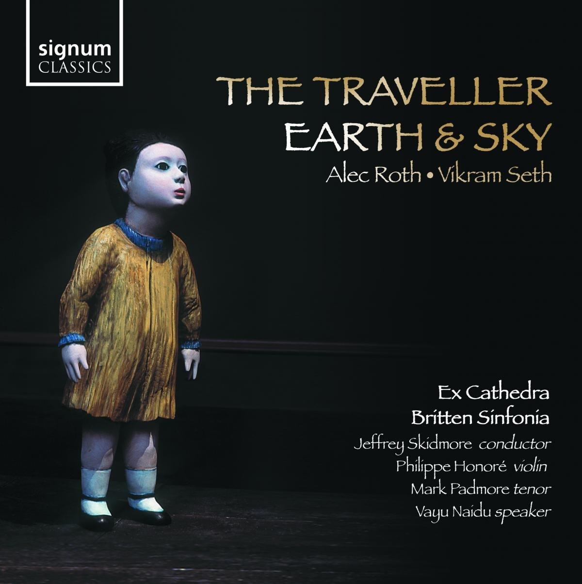 Afbeelding van Alec Roth, Vikram Seth The Traveller, Earth And Sk
