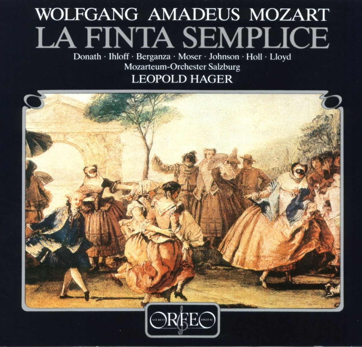 Afbeelding van Robert Holl, Robert Lloyd, Das Mozarteum Orchester Salzburg, Leopold Hager - Mozart: La Finta Semplice