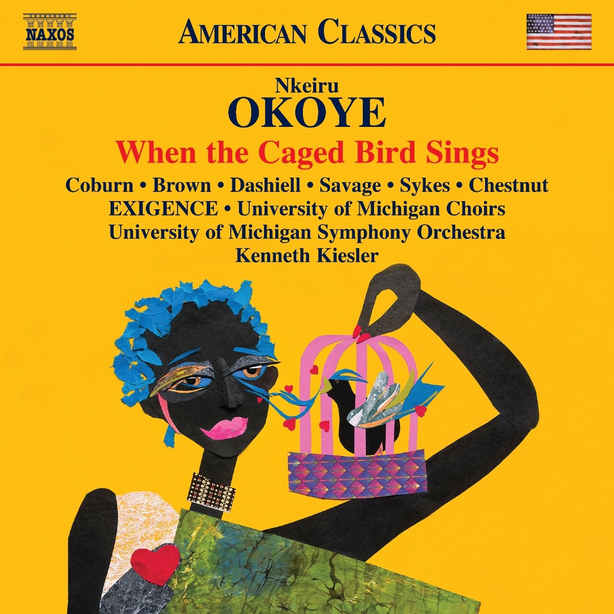 Rita Coburn, Angela Brown,University Of Michigan Chamber Choir, University Of Michigan Orpheus Singers, University Of Michigan University Choir - Okoye: When The Caged Bird Sings