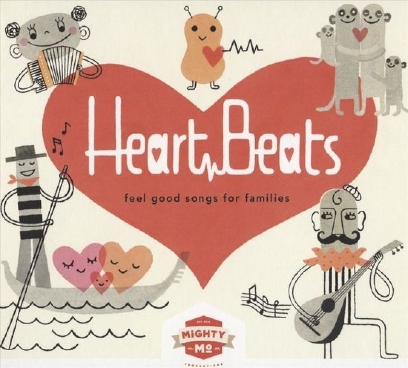 Afbeelding van Various Artists - Heart Beats: Feel Good Songs For Families