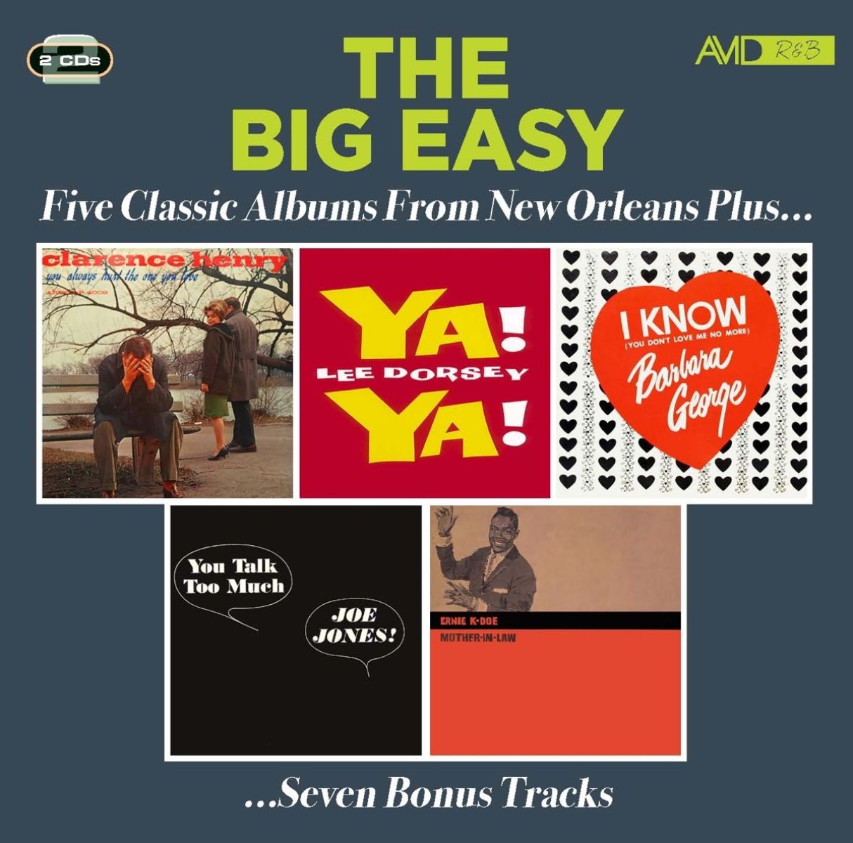 Afbeelding van Various Artists - The Big Easy: Five Classic Albums From New Orleans Plus Seven Bonus Tracks