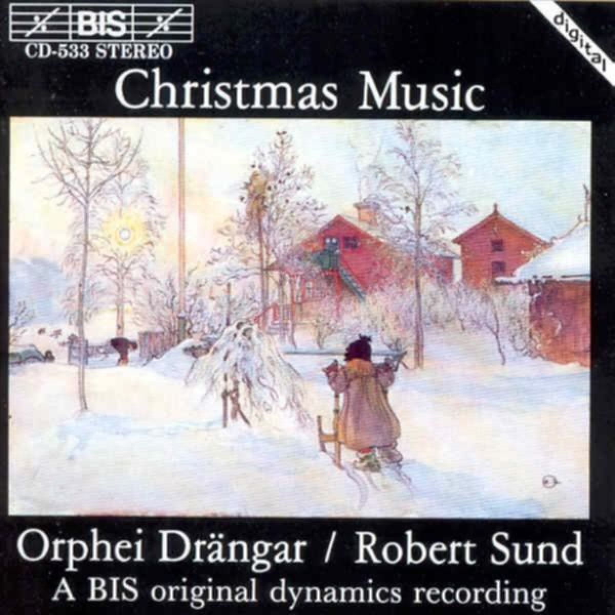 Afbeelding van Orphei Drängar, Robert Sund - Christmas Music