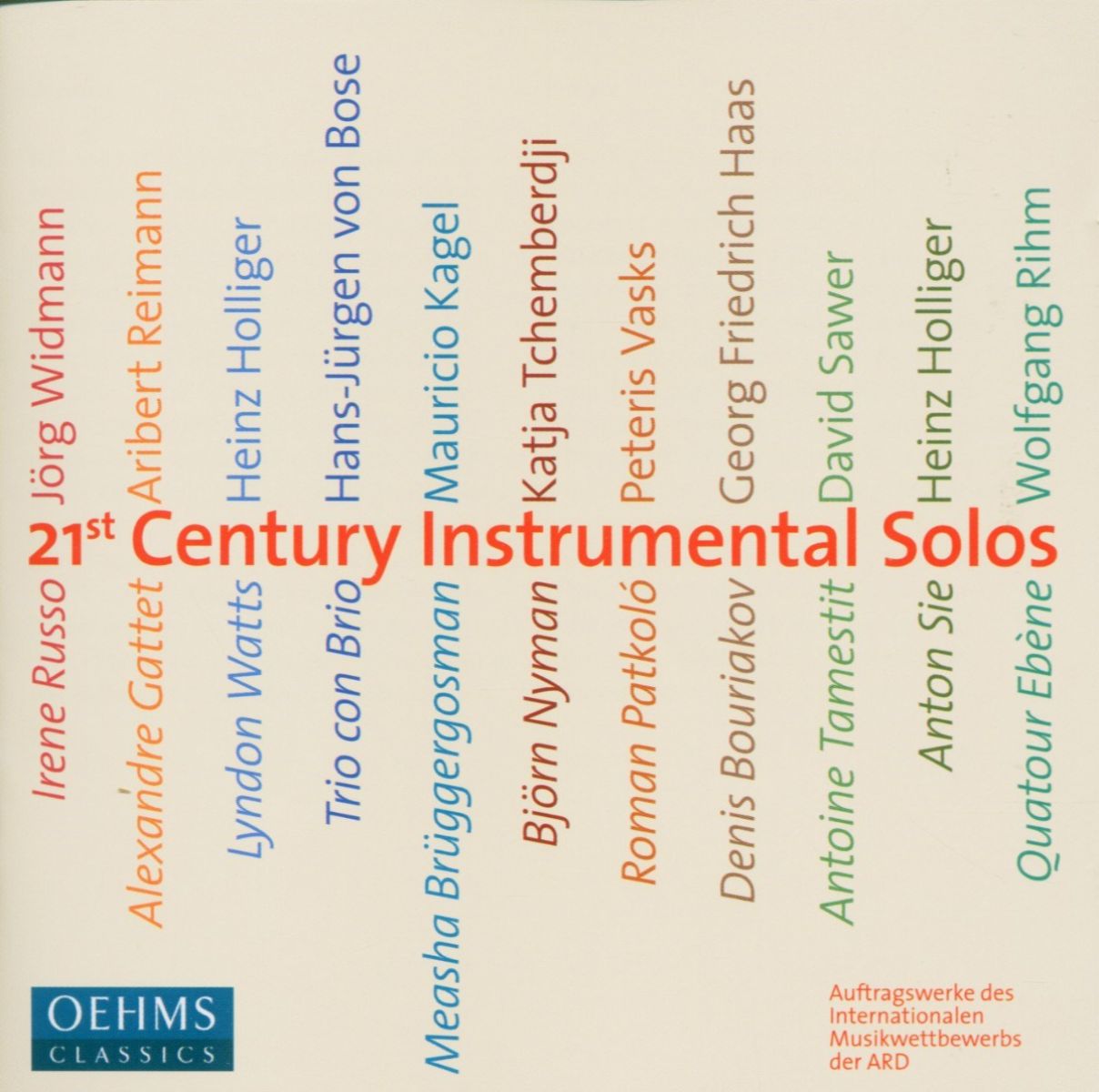 Afbeelding van Various Artists - 21st Century Instrumental Solos