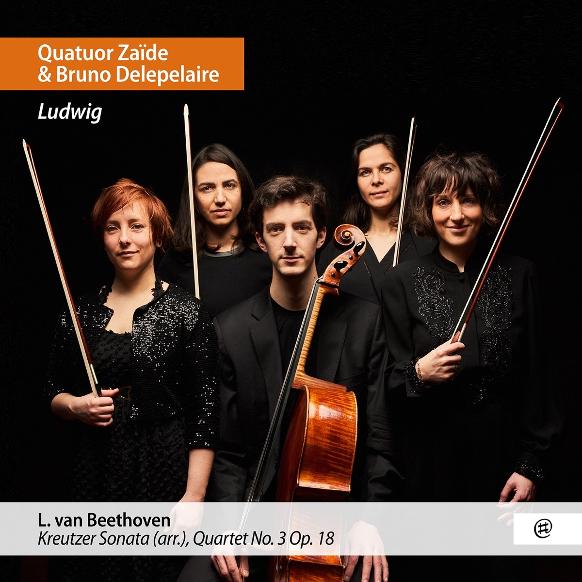 Afbeelding van Quatuor Zaïde & Bruno Delepelaire - Ludwig