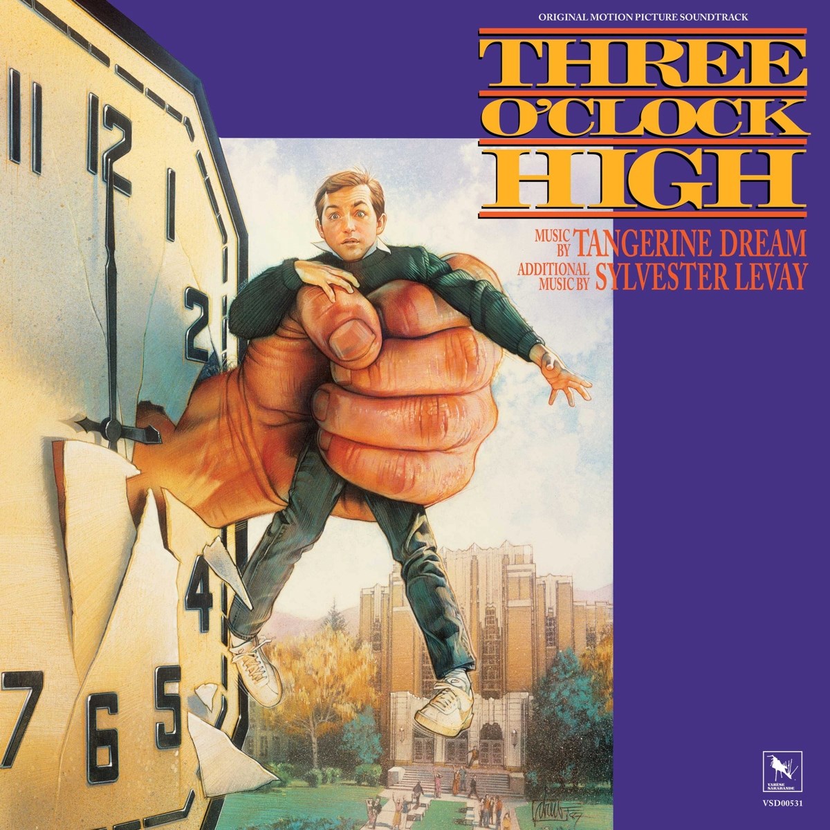 Afbeelding van Tangerine Dream & Sylvester Levay - Three O'Clock High (Original Motion Picture Soundtrack)