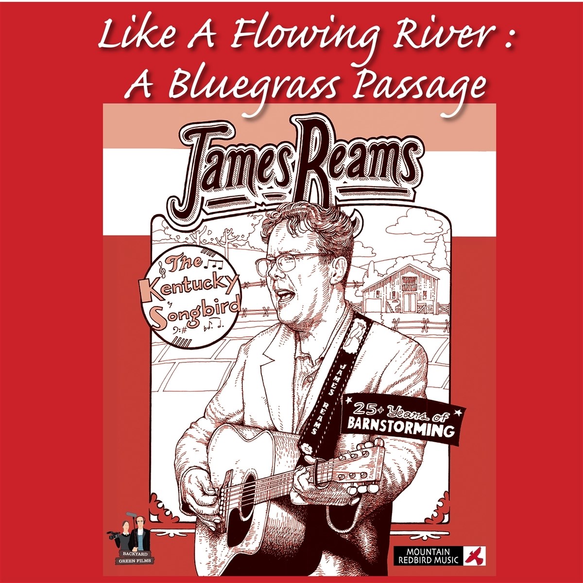 Afbeelding van James Reams - Like A Flowing River; A Bluegrass Passage