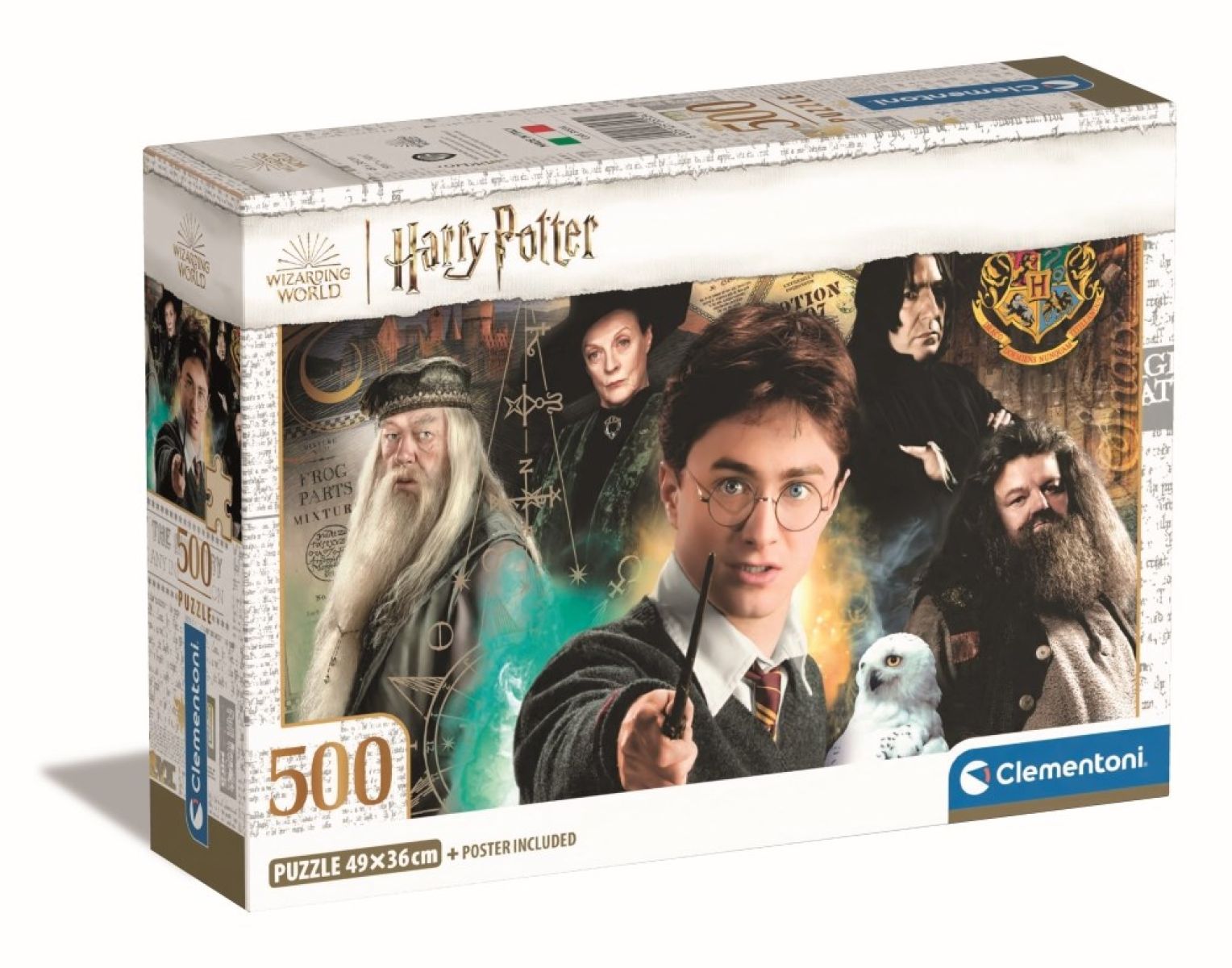 Afbeelding van Harry Potter HQC (Compact box 500 stukjes)