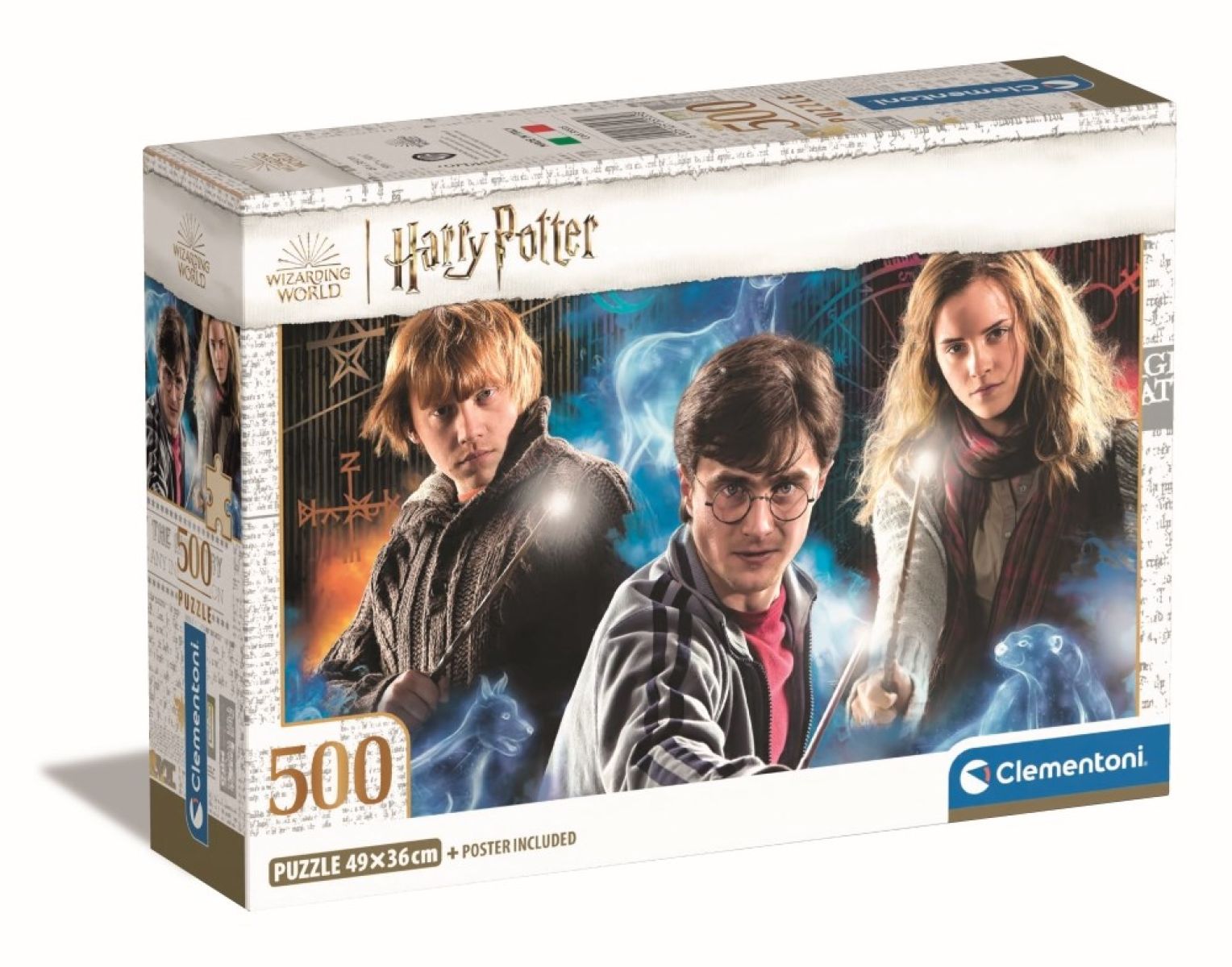 Afbeelding van Harry Potter 2 HQC (Compact box 500 stukjes)