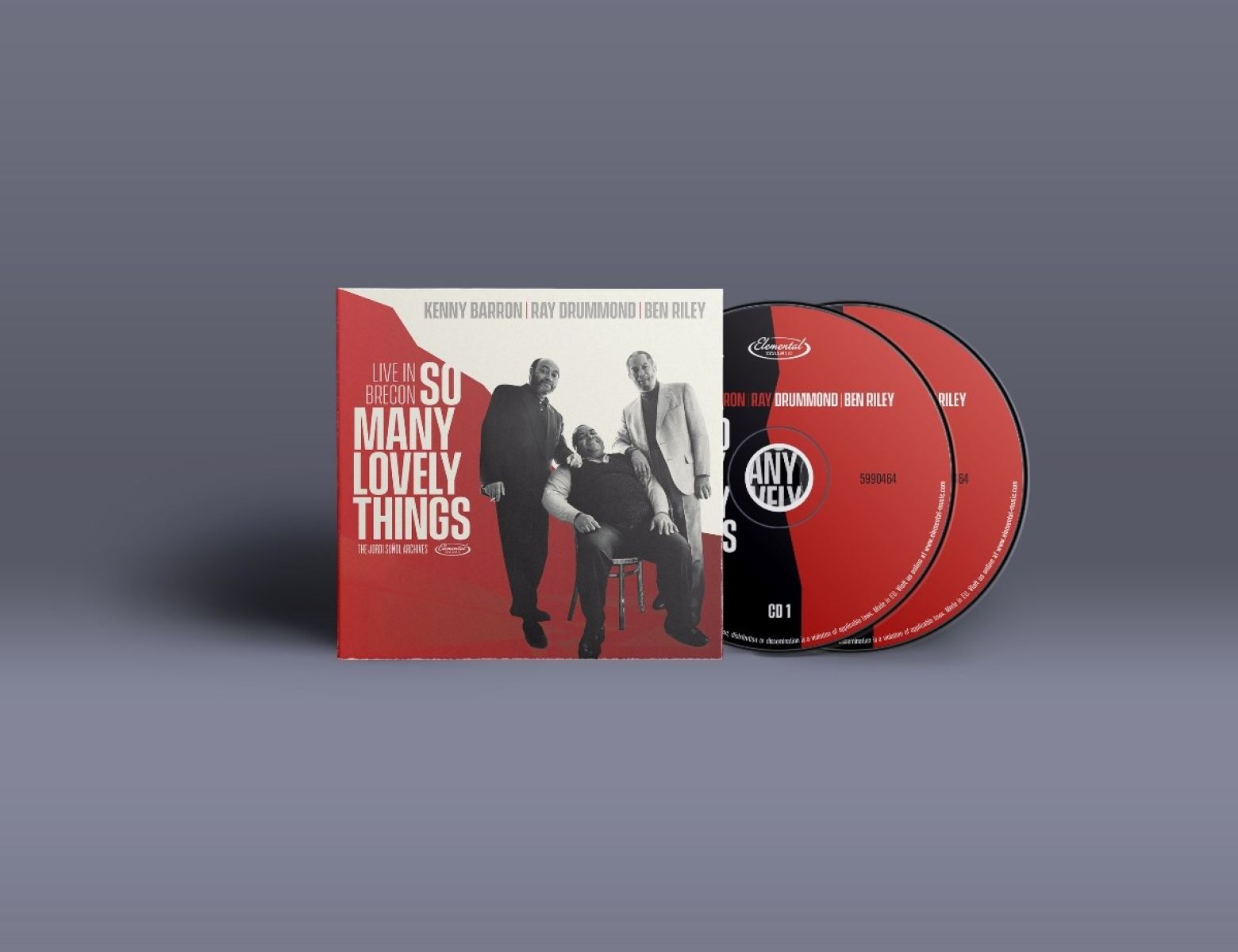 Afbeelding van Kenny Barron & Ray Drummond & Ben Riley - So Many Lovely Things: Live In Brecon