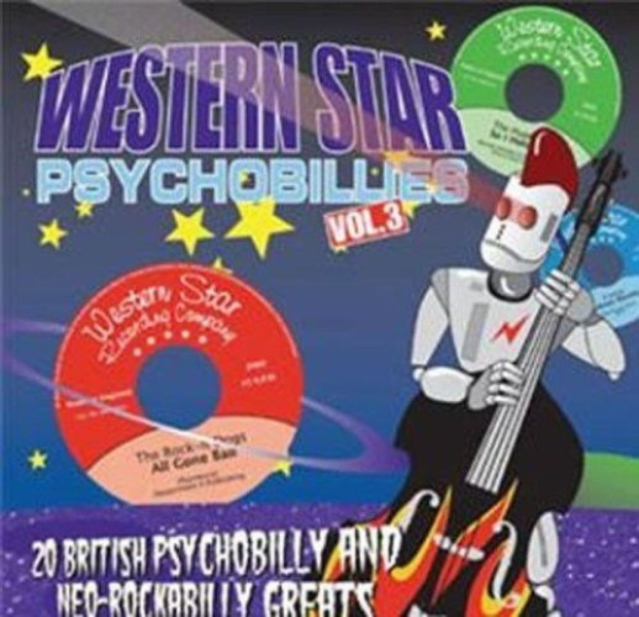 Afbeelding van Various Artists - Western Star Psychobillies Vol. 3