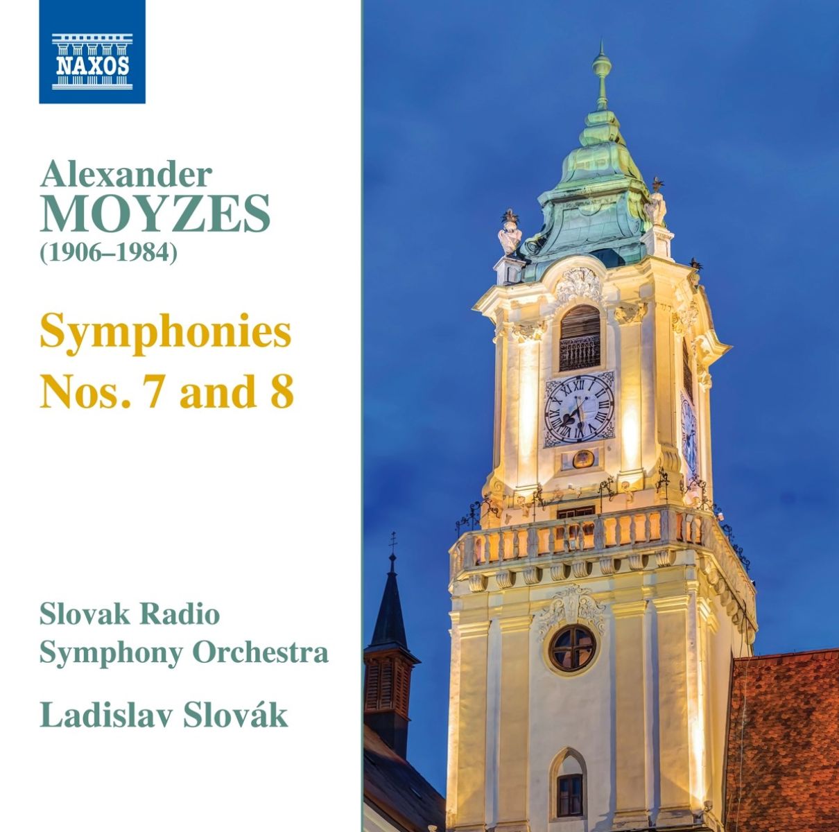 Afbeelding van Slovak Radio Symphony Orchestra, Ladislav Slovák - Moyzes: Symphonies Nos. 7 & 8